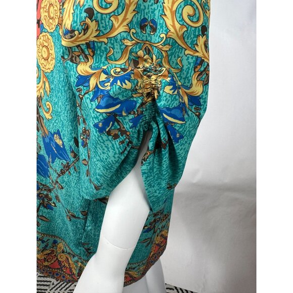 Urban CoCo Womens Boho Printed Tunic Size XL Polyester & Spandex Multicolor With - Picture 3 of 16